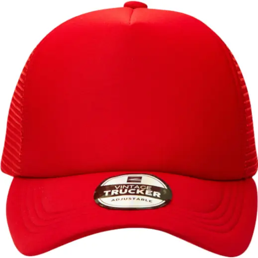 FWRD Vintage Trucker Cap Red
